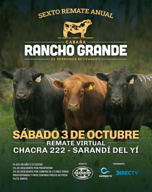 6º Remate Anual Cabaña Rancho Grande